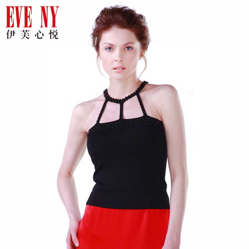 Evey gay slim elegant pearl sweater t021y774 780