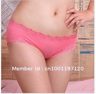 Explosion models  Modal cotton Lace  Ms. sexy low waist briefs  Female underwear