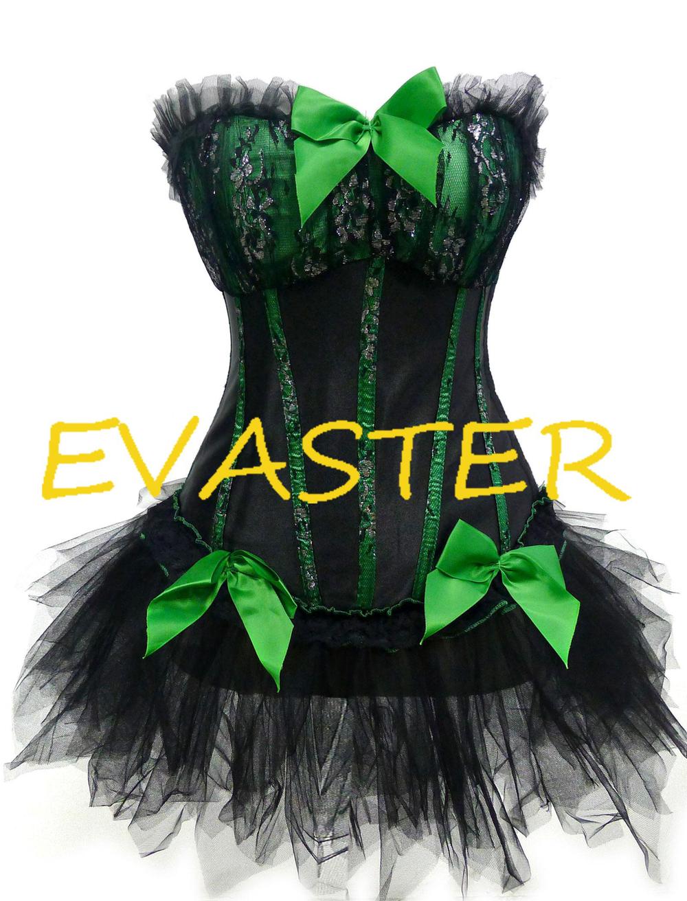 Exquisite Lovely Sequin Seduction Burlesque sexy green corset