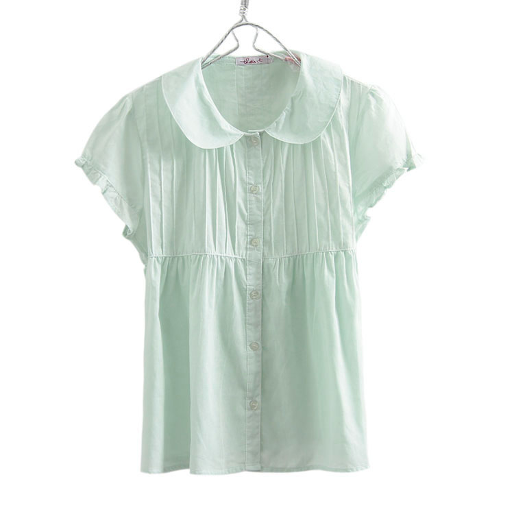 F-24 2012 women's o-neck laciness small shirt 0.1 , Free Shipping
