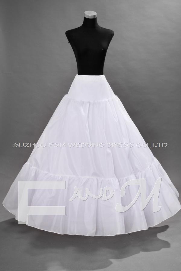 F&M Free shipping New high-quality  100% gurantee 1hoop bridal wedding dress prom gown petticoat 021