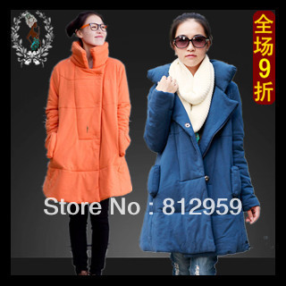 F maternity clothing autumn and winter female cotton-padded jacket cotton-padded jacket wadded jacket top outerwear plus size