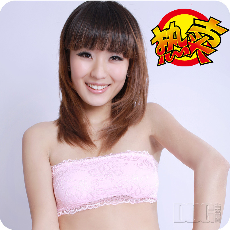 F5023 lace decoration two ways tube top bra belt pad shoulder strap tube top tube top