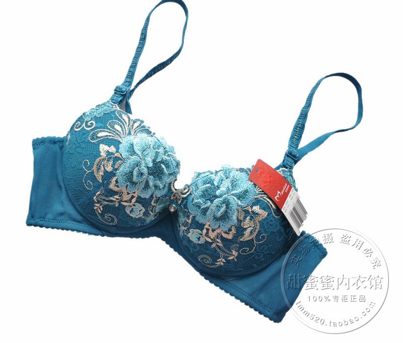 Fa382 thick cup concentrated push up a cup bra small female