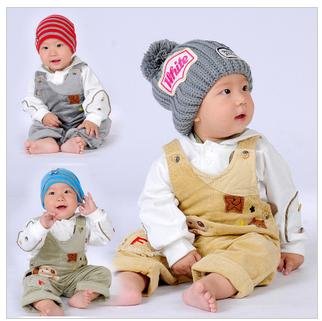 Factory direct sale the spring and autumn period and the children long sleeve suit 0 to 3 years old