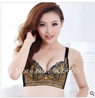 Factory direct sale widened pure color DiaoZhengXing bra underwear round-up side accept  20pc