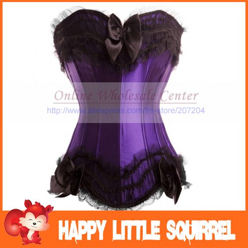 Factory Dropship Free Ship Sex Corselet Sexy gothic glamourous corset Hot Lady Sexy Corsets lingerie Wholesale Discount