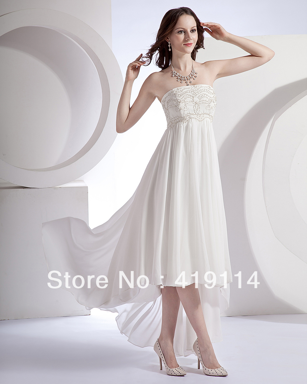 Factory Outlet Custom-made 2013 Best-selling style Cocktail Party Birthday dress Bride all size&Color Optional (FR8A87QD)