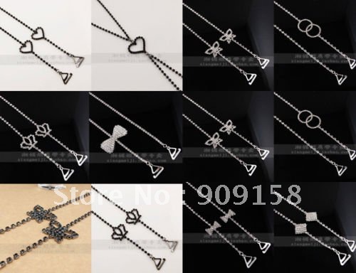 Factory Outlet Price Free New 12Sets Mixed Adjustable Bra Straps Metal Diamante Shipping BS014