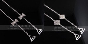 Factory Outlet Price Free Shipping New 4Sets Mixed Adjustable Bra Straps Metal DiamanteBS01