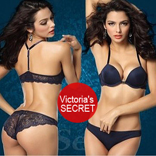 Factory price,2013 Victoria VS Bra and Panty Set (VSS009) Underwear lady's push up secret sexy bra wholesale brassiere