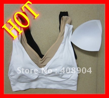Factory price 300pcs/lot Genie Bra Seamless Adjustment Bra with Removable Pads Ahh Bra