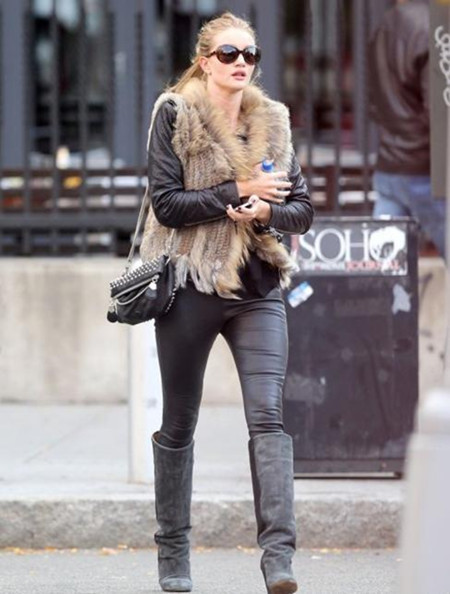Factory price Free shipping EMS raccoon fur vest knitted raccoon fur vest