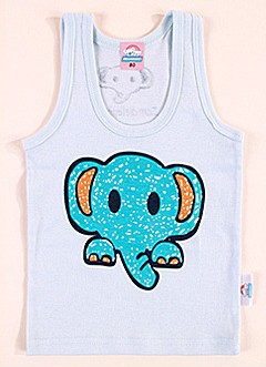 Factory sale children boy/girl cute cartoon Vest kids summer clothing Elephant / lion / Rabbit 3 styles waistcoat ((BGB-127-2))