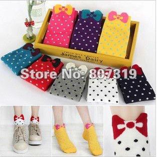 Factory wholesale free shipping  women's socks high quality thin women  lady sock cotton knitted ladylace knee/bedsock 20pairs