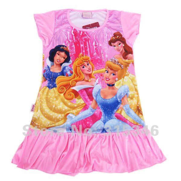 Fairy tale fantastic PRINCESS dacron lassock's nightwear, lassock's nightgown night dress/high quality TQ0020i 4 pieces/lot