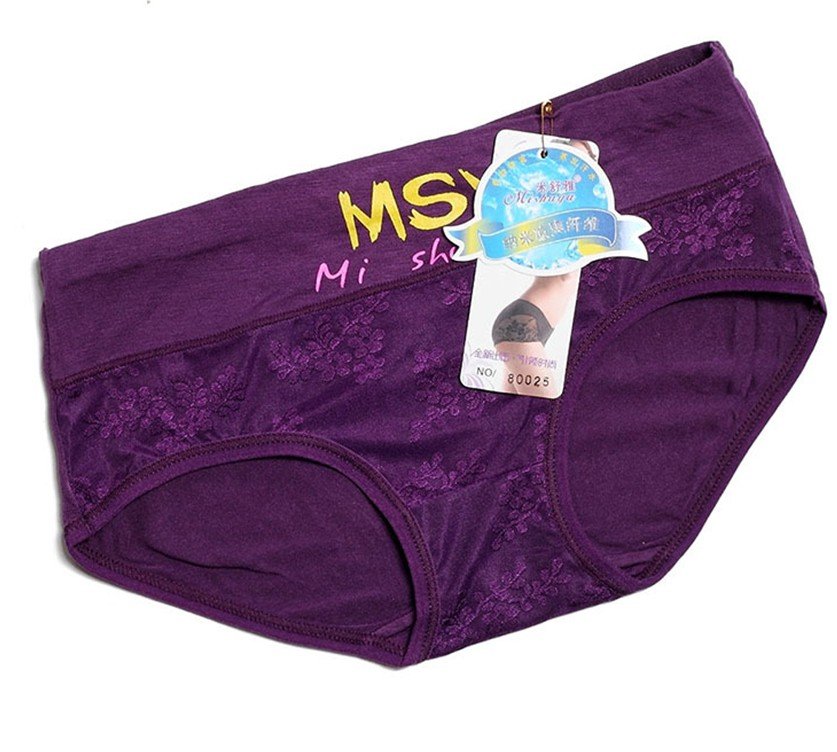 Fashion 10pcs/lot Free shipping wholesale women's panties Lady bamboo fiber sexy underwear