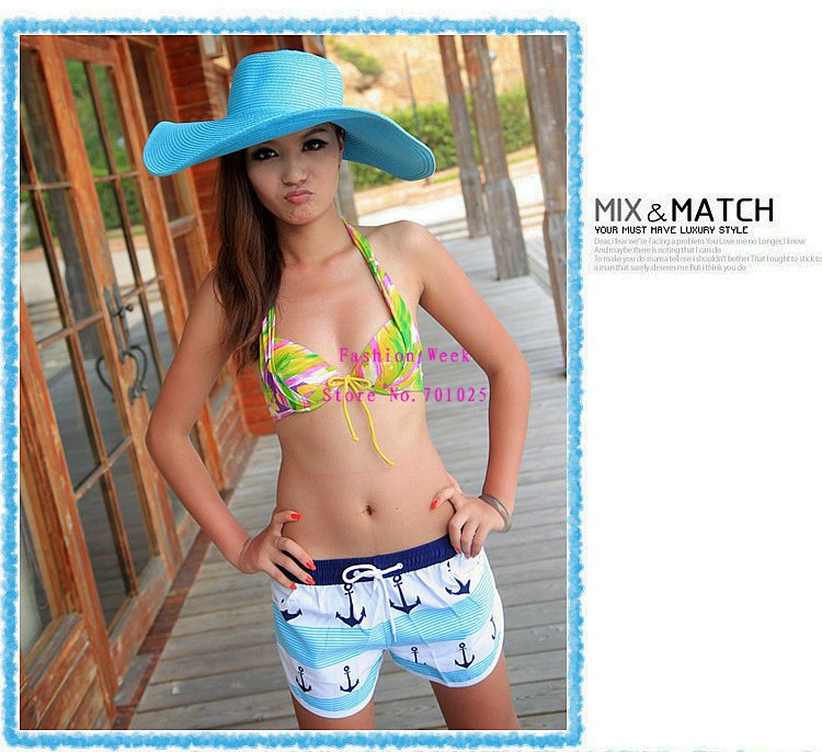 Fashion 2012 new Quick-drying ladies beach pants women quick dry shorts short pants beachwear,FREE SHIPPING