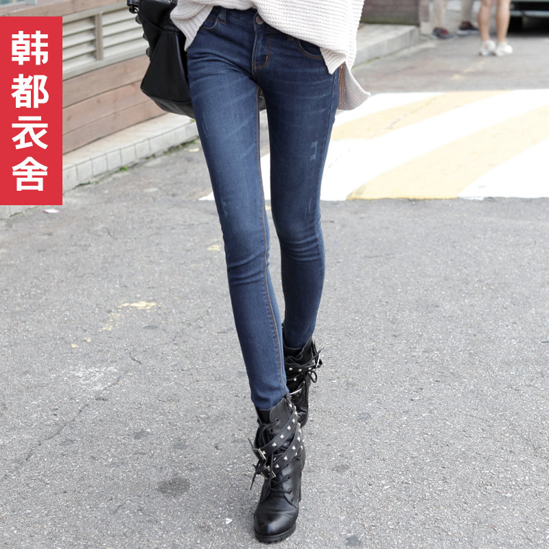 FASHION 2012 slim skinny pants jeans female dt1028 free shipping