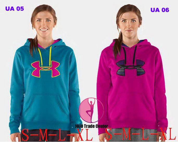 Fashion 2013 Under Armour Women Hooded Jacket Leisure Lady Hoodies Outerwear Free Shipping S--XL