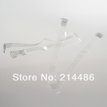 Fashion  Adjustable Invisible Transparent Clear Bra Strap Hot Selling