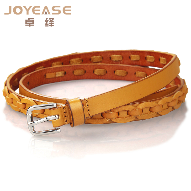Fashion all-match decoration first layer of cowhide belt casual women genuine leather waist decoration strap