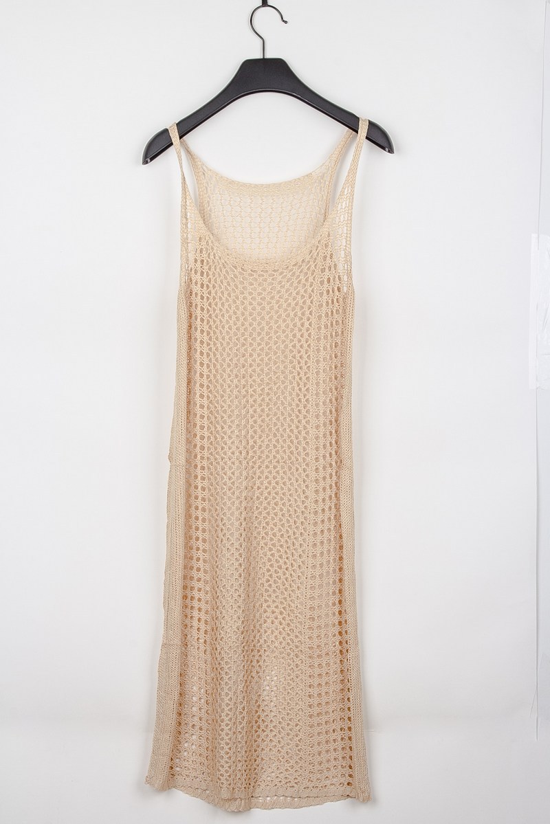 Fashion autumn brief cutout knitted vest spaghetti strap one-piece dress wool sweater female