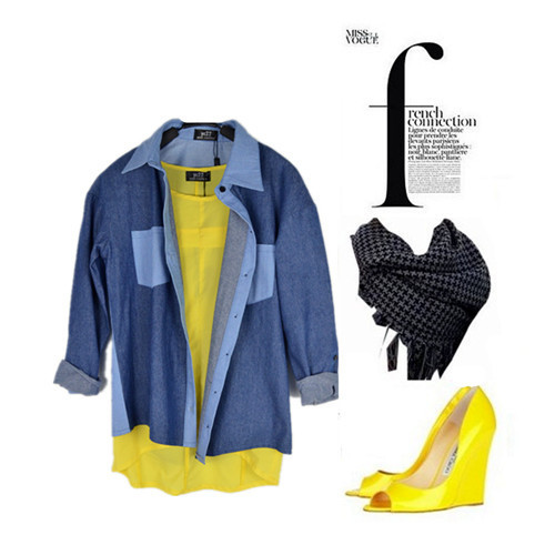 Fashion autumn women's yc22 irregular stripe loose knitted sweater outerwear yc067 free shipping