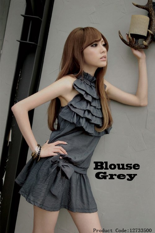 Fashion Backless Dress (with Belt) 12733500
