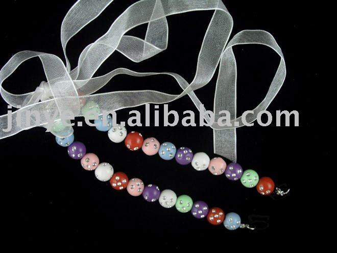 Fashion  beaded jeweled  shoulder strap