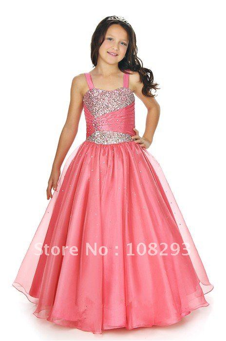 Fashion beautiful fashion A font female flower girls dress costumes dance suit tailor-made