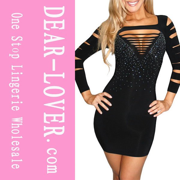 Fashion Black Club Mini Dress Sexy Pencil Dress LC2366 Cheaper price  Free Shipping Cost  Fast Delivery