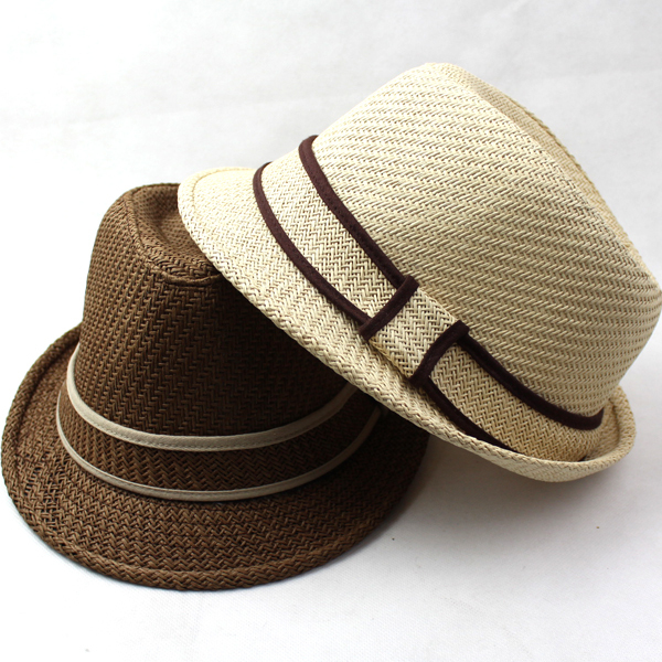 Fashion breathable 2012 two-color belt campaigners strawhat fashion male women's general straw braid fedoras