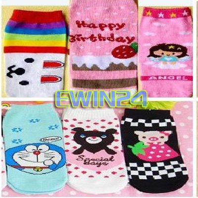 Fashion Cartoon Design Nylon Cotton Socks For  Women's Ladies  Free shipping  100%New Good Quality 500pcs/lots