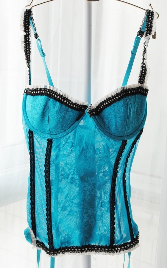 Fashion charm blue laciness shapewear basic slim shaper