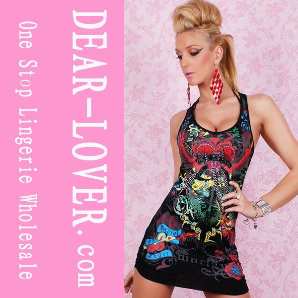 Fashion Clothes, Ladies Club Wear, Edial Tattoo Destroyed White Top LC2339-2+ Cheaper price + Free Shipping Cost + Fast Delivery