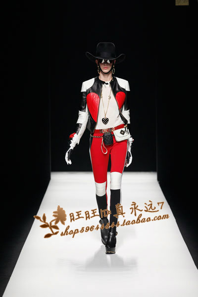Fashion color block decoration slim pure sheepskin genuine leather motorcycle clothing women