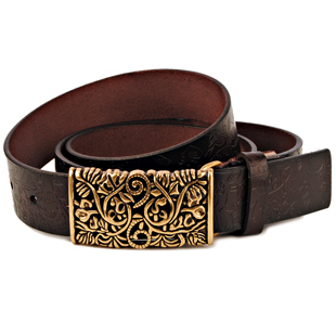 Fashion cowhide vintage women's genuine leather belt casual belt