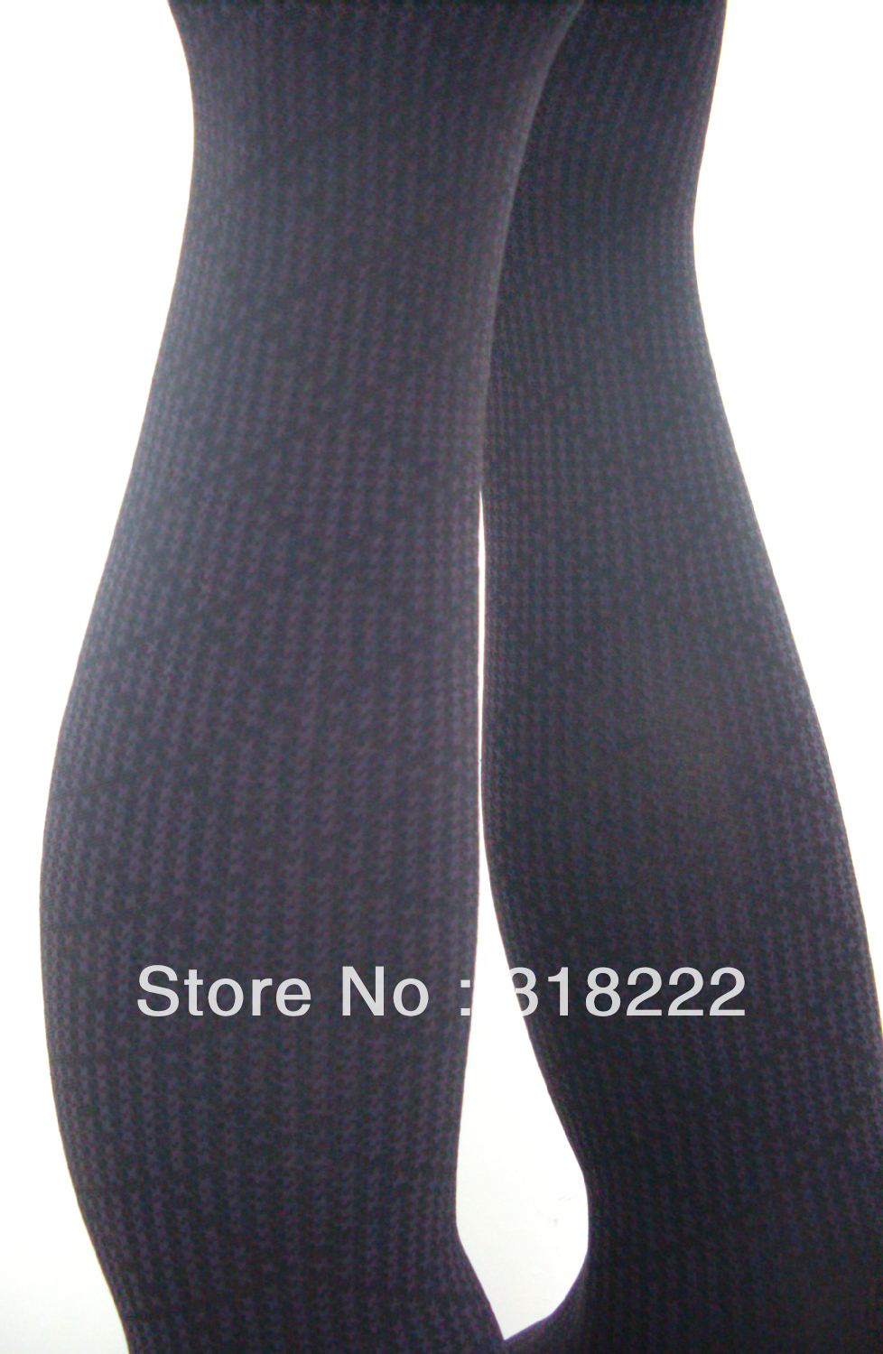 Fashion diamond dogstooth pattern tight sexy lady tights in purple color good leg warmer free shipping great gift for Valentine