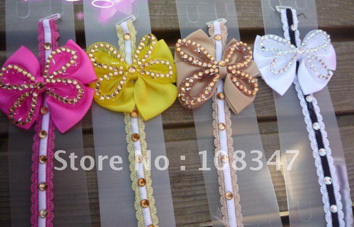 Fashion diamond flower bra strap