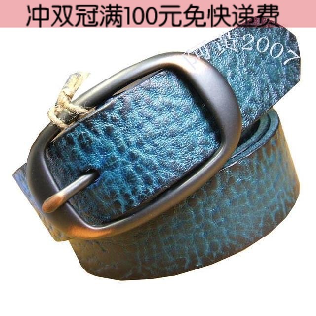 Fashion elephant thin women's belt genuine leather belt all-match belt strap 1212