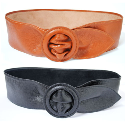 Fashion fashion ultra wide female genuine leather wide belt cummerbund skirt belt decoration belt