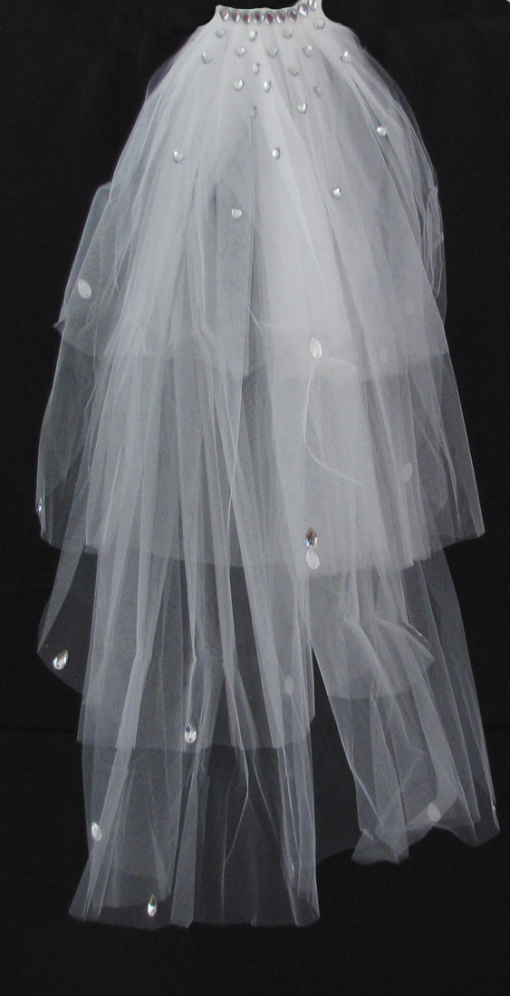 Fashion Fox 2013 Bridal Wedding Accessories Bridal Veils Mantillas WM01009