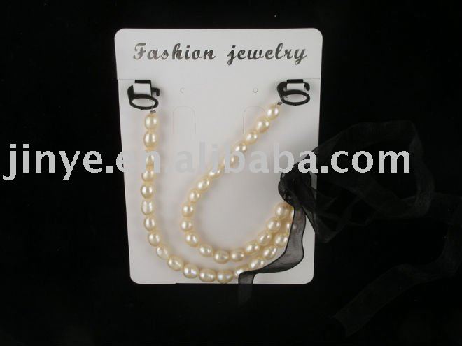 Fashion freshwater pearl bra strip