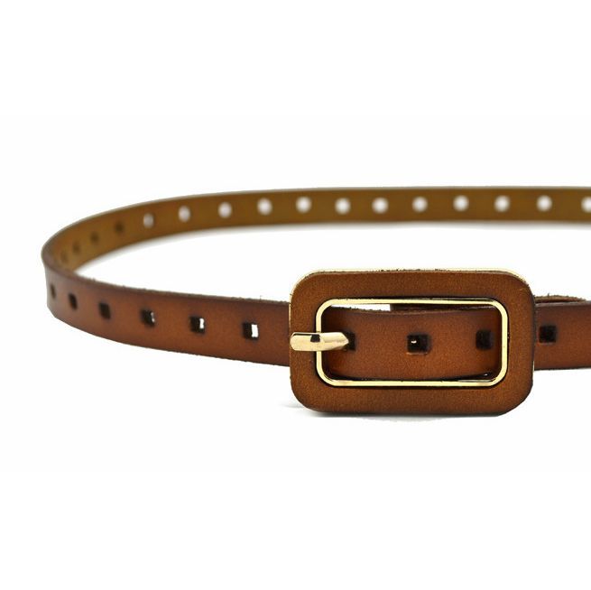 Fashion Genuine Leather Belt All-match Cutout Thin Belts For Women 2012