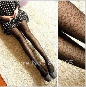 Fashion high quality stocking Leopard pattern