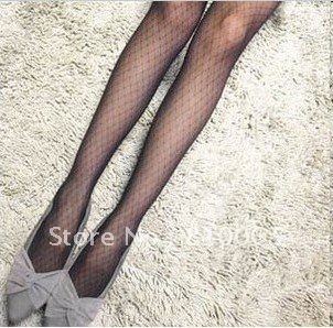 Fashion high quality stocking small grid not off the silk pantyhose