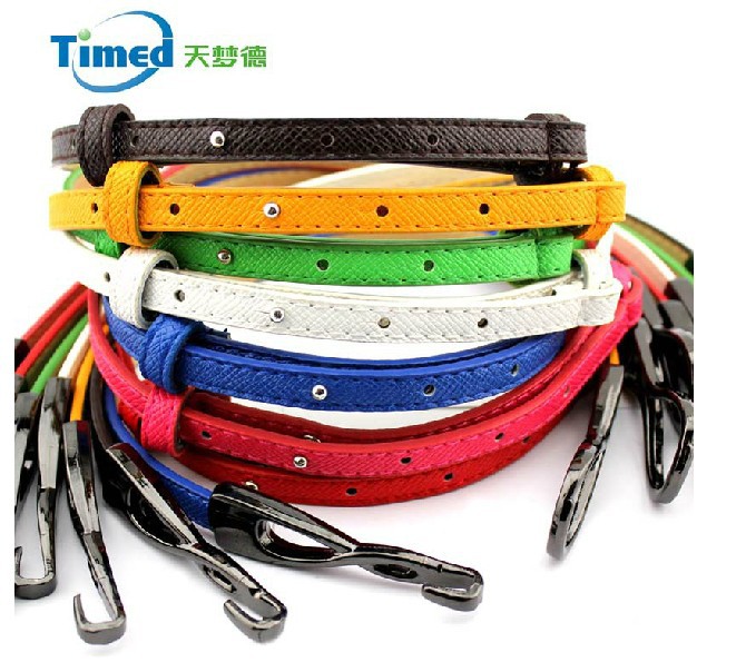 Fashion Hook Women's Adjustable Belt decoration strap leather buckle Woman Belt 2013 Free Shipping