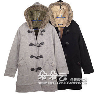 Fashion horn maternity cotton-padded coat hooded maternity cotton-padded jacket maternity clothing ys-46