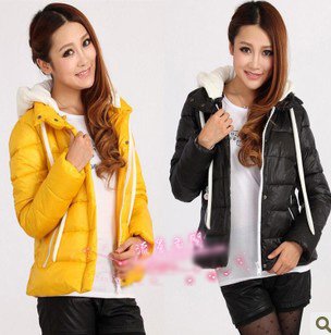 Fashion Hot sale Free shipping women thick coat,warm topcoat,cotton-padded clothes for 2012 autumn and winter